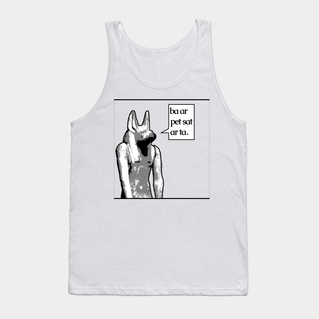 Anubis: Soul to heaven, body to earth in egyptian Tank Top by Zeroeroroo